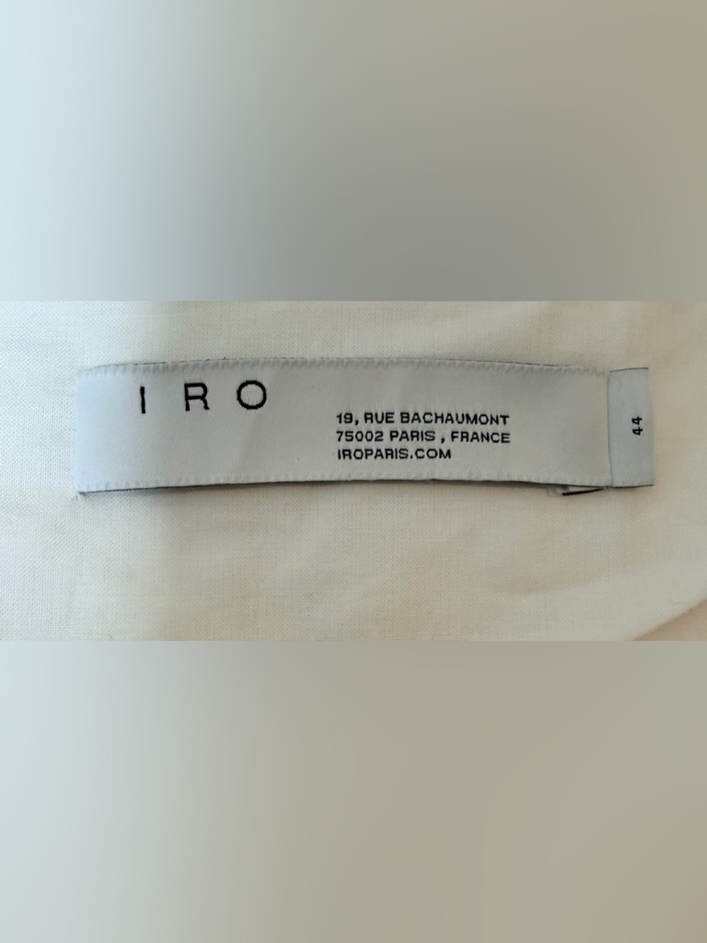 IRO Woman’s Paris Shavani Frayed Tweed Jacket in Optic White - Size 44 (US 12) - Picture 10 of 12